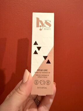 New - lys beauty speak love lip oil 💋
